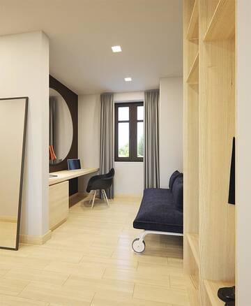 Фото номера Апартаменты с 1 спальней Апарт-отели SleepWell Apartments г. Легница 11