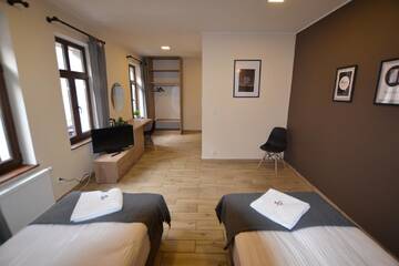 Фото номера Апартаменты с 1 спальней Апарт-отели SleepWell Apartments г. Легница 4