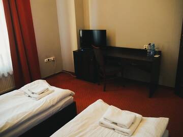 Фото номера Двухместный номер с 1 кроватью Апарт-отели Legnicki Browar Książęcy Hotel i Restauracja г. Легница 3