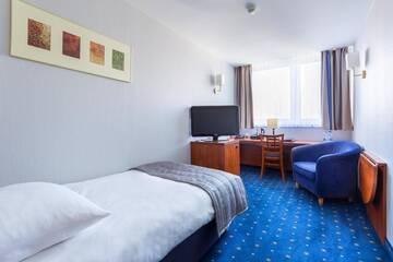 Фото номера Одноместный номер Отель Qubus Hotel Legnica г. Легница 5
